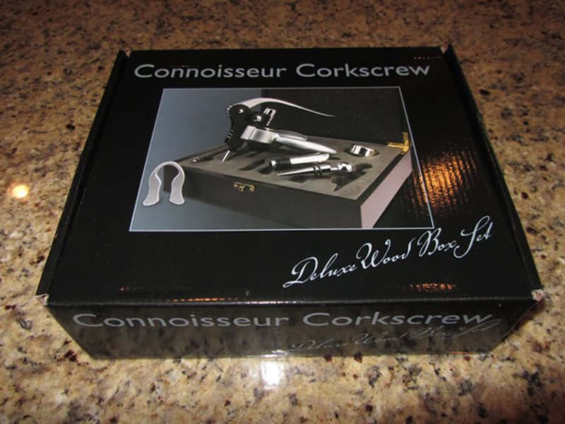 Here's the free corkscrew we received from the Wall Street Journal Wine Club