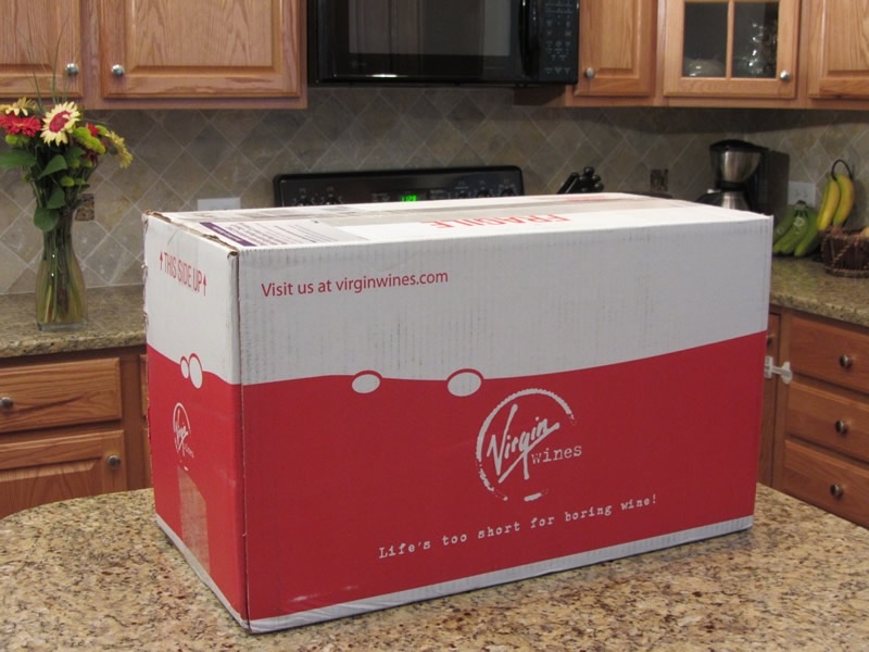 Virgin Wines Delivery of Red Wine