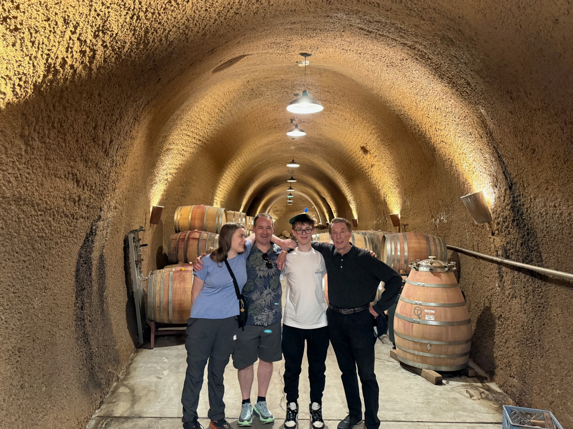 byington winery visit wine cave