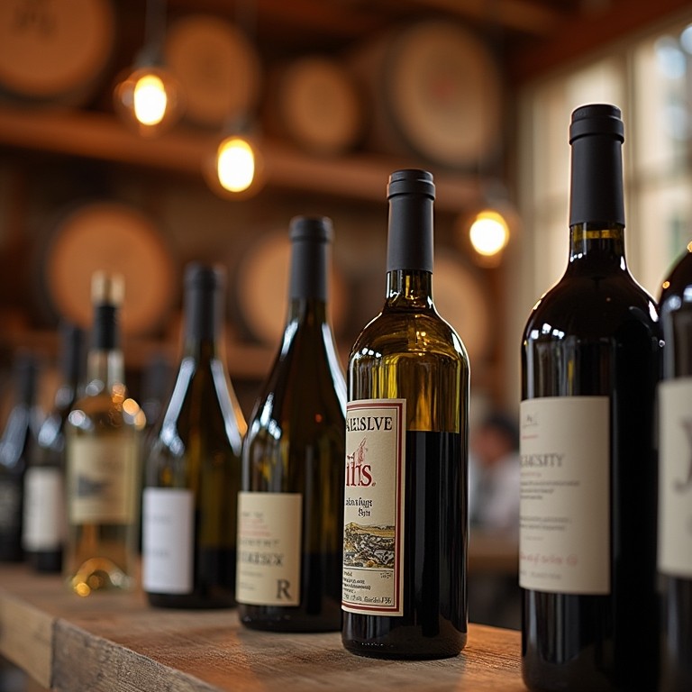 wine bottles