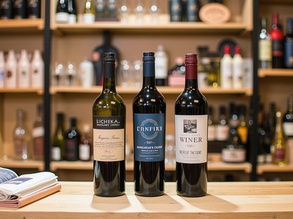 wine bottles