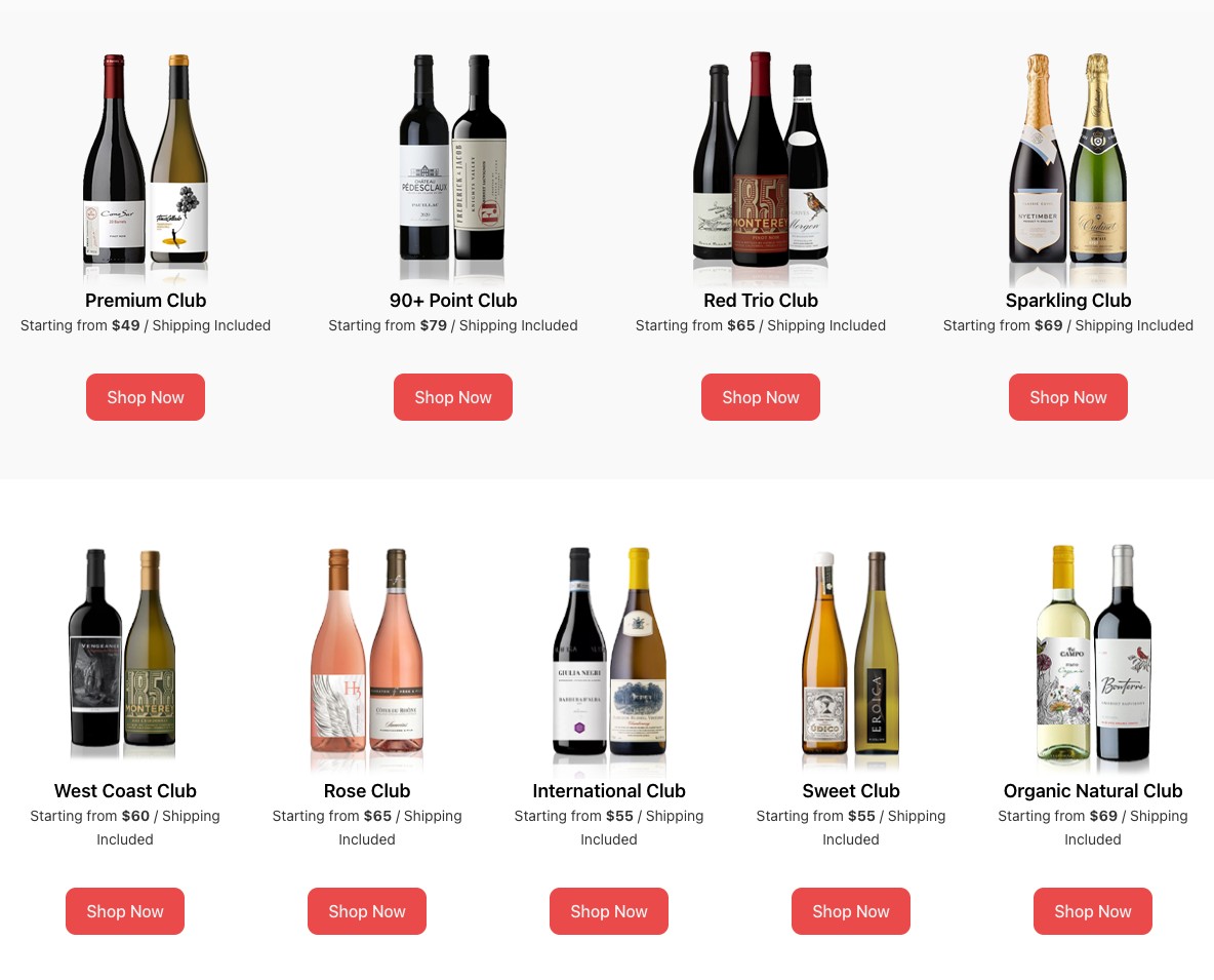 cellars wine club options