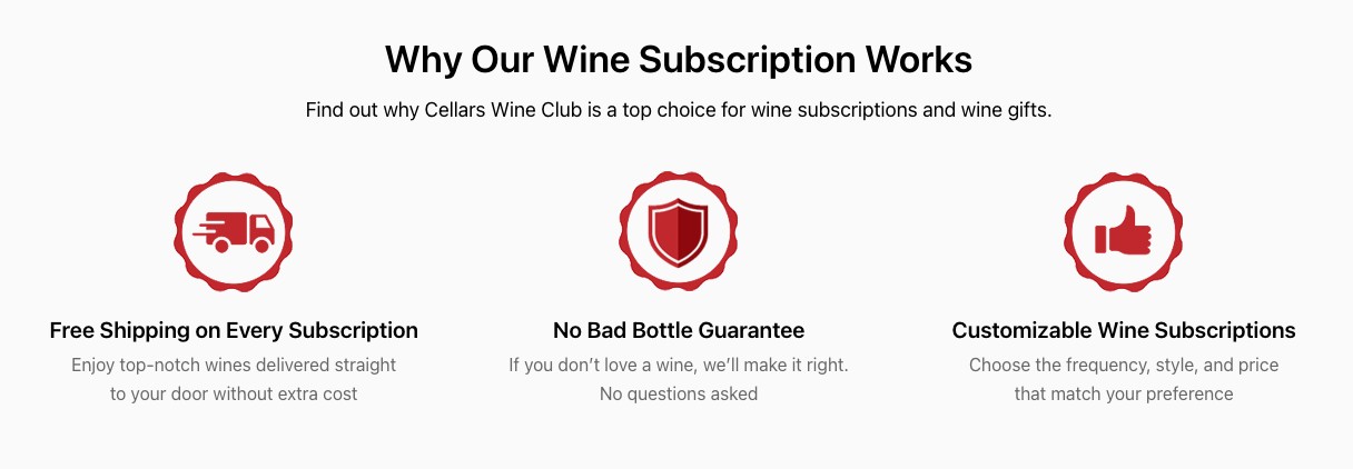 cellars wine club subscription
