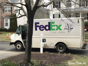 virgin wine club fedex delivery