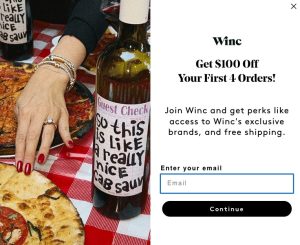 winc wine club special offer