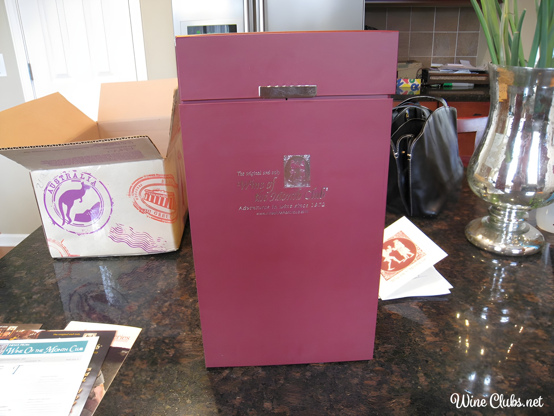 wine delivery from wine of the month club