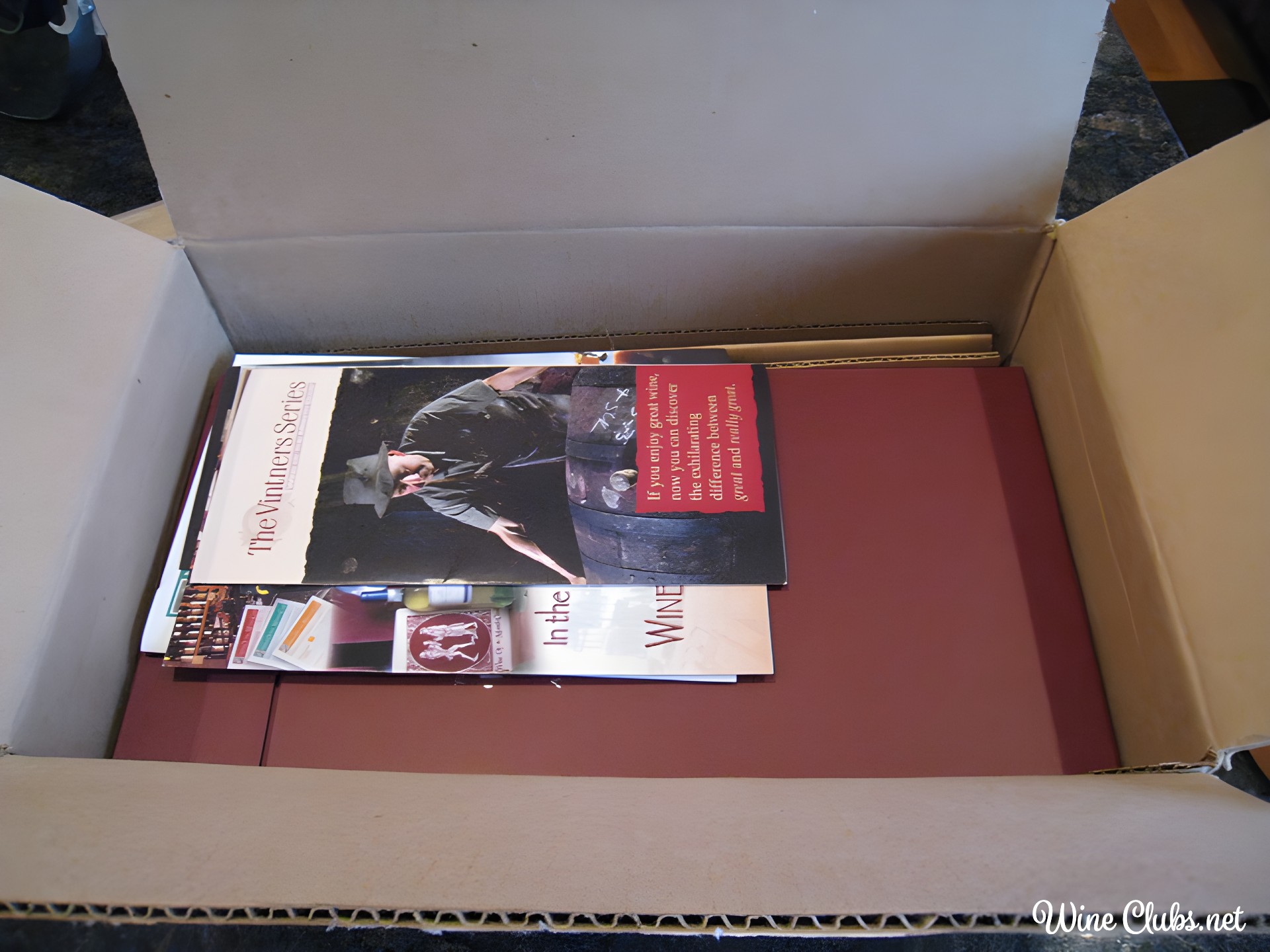 wine of the month club shipment