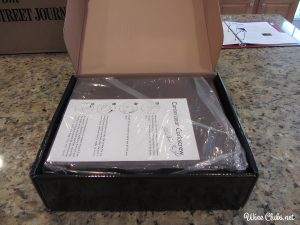 wsj wine club free corkscrew box