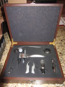 wsj wine club free corkscrew in box