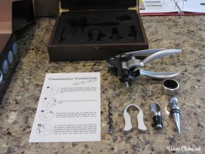 wsj wine club free corkscrew unboxing