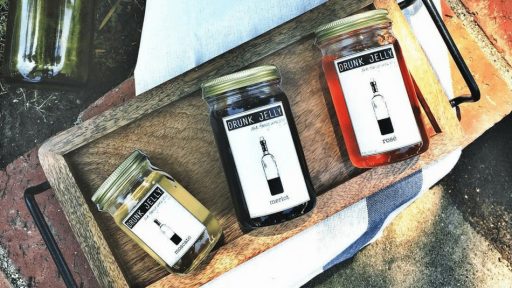 drunk wine jelly