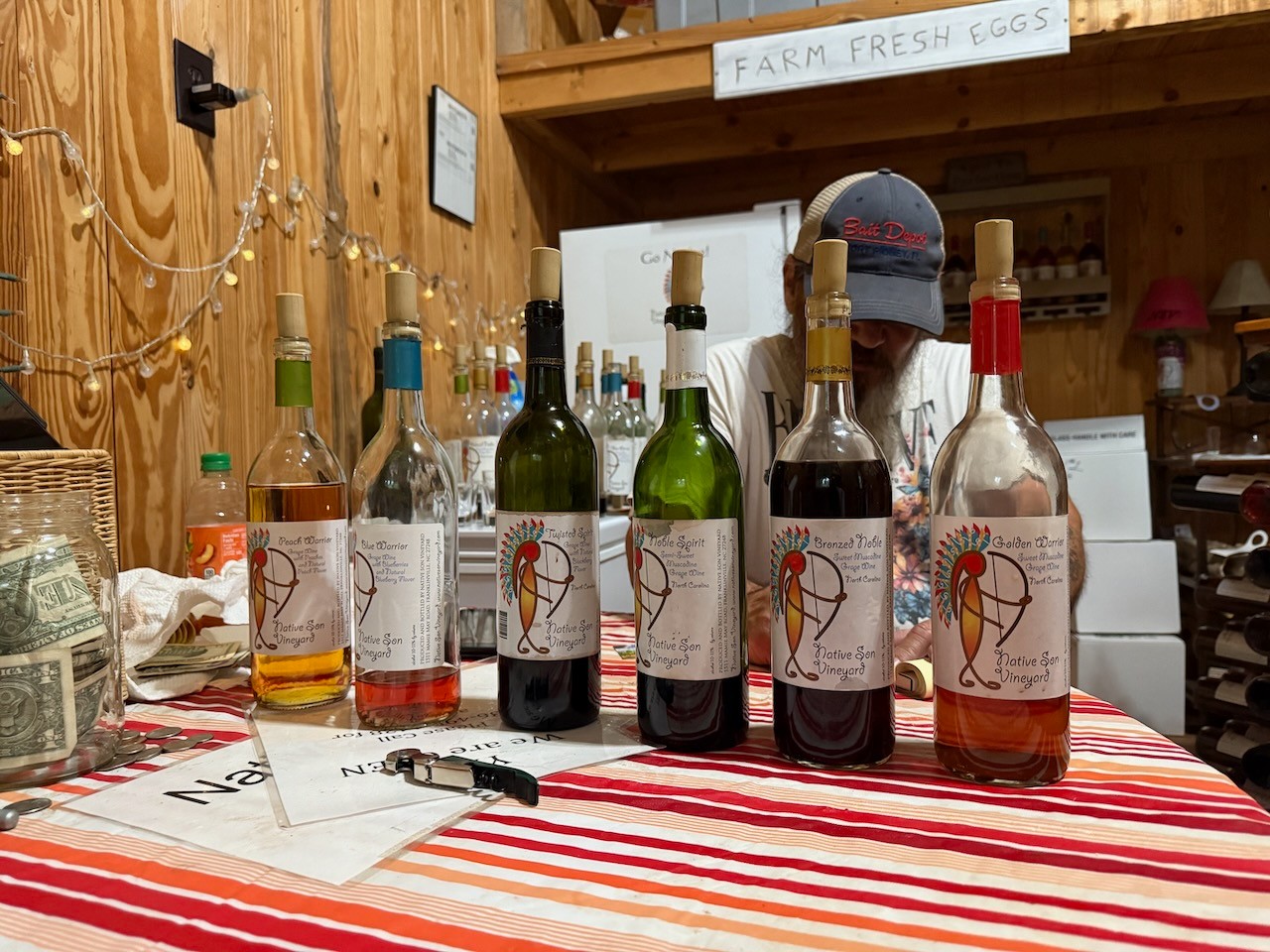 native son vineyard and wine tasting