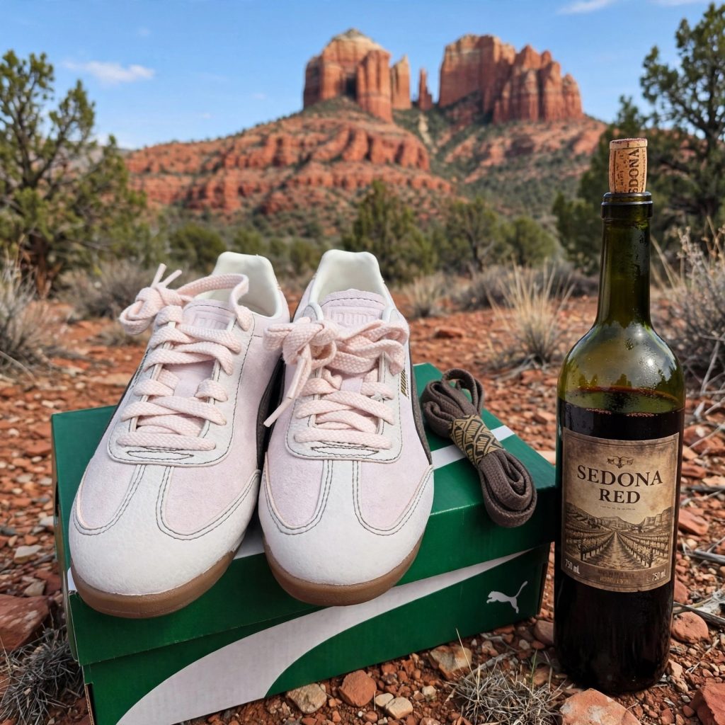 puma womens arizona wine club sneakers